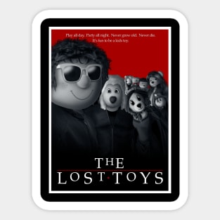 The Lost Toys - The Lost Boys Parody T-Shirt Sticker